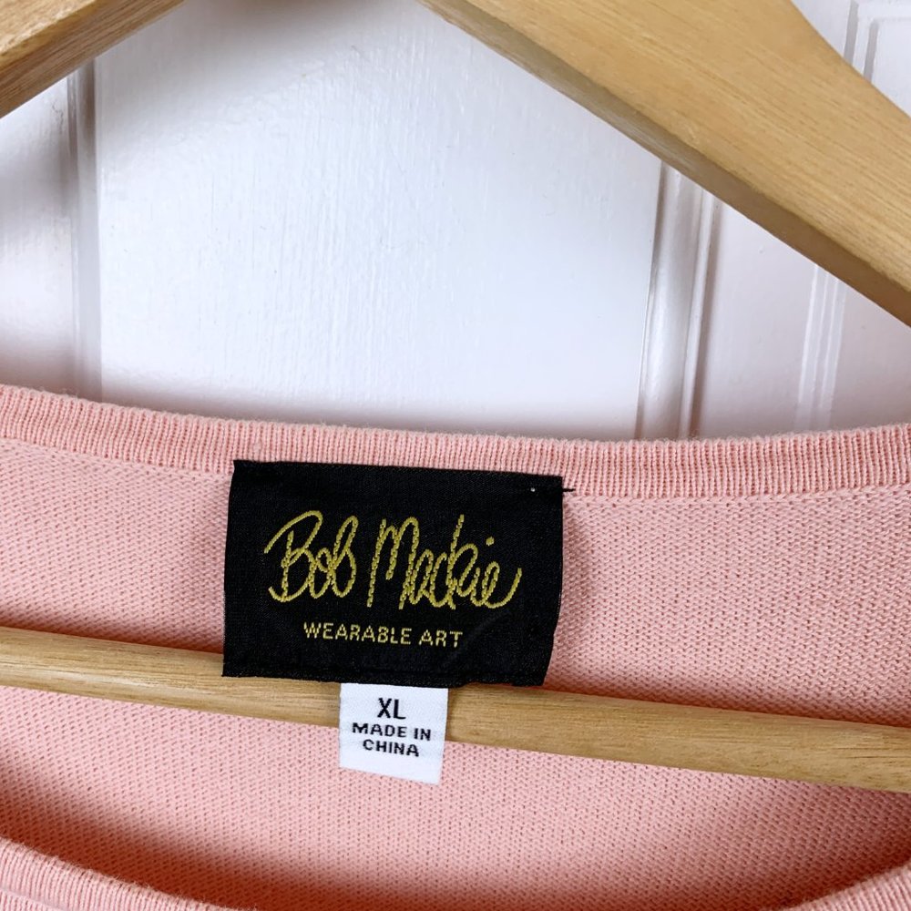 Bob Mackie Wearable Art Top - image 2